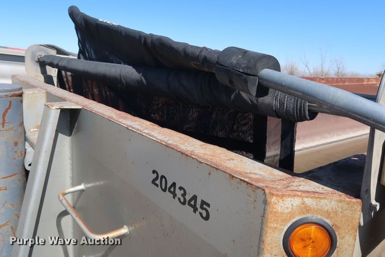 image for item DK3666 2000 Clement RKHS2825  end dump trailer