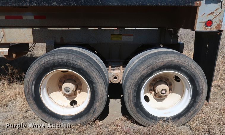 image for item DK3666 2000 Clement RKHS2825  end dump trailer