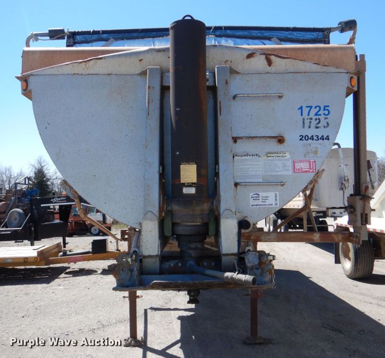 image for item DK3667 1996 Clement RKHS2824  end dump trailer