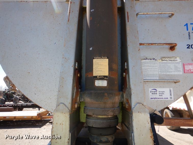 image for item DK3667 1996 Clement RKHS2824  end dump trailer