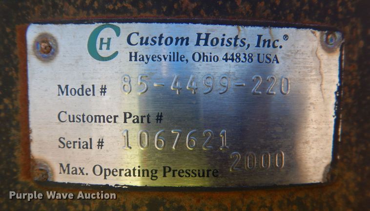 image for item DK3667 1996 Clement RKHS2824  end dump trailer