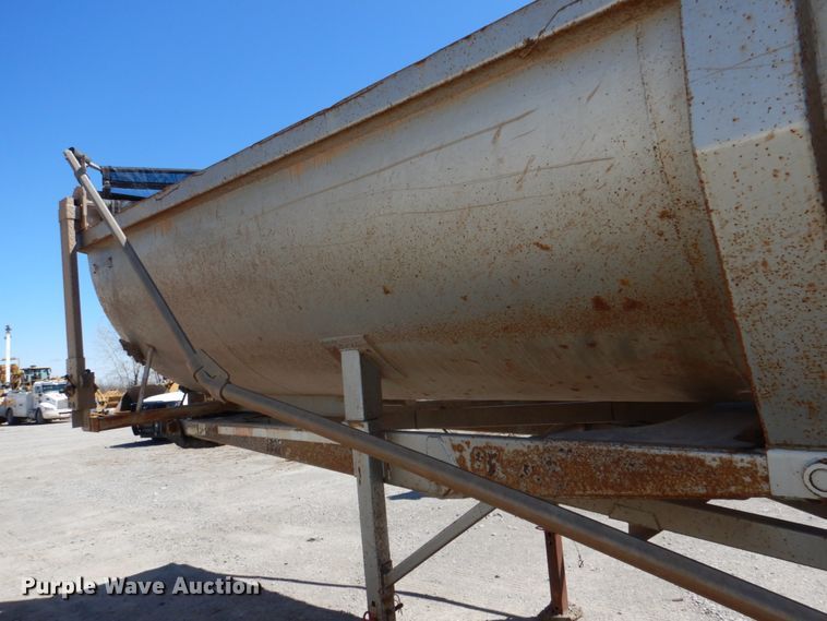 image for item DK3667 1996 Clement RKHS2824  end dump trailer