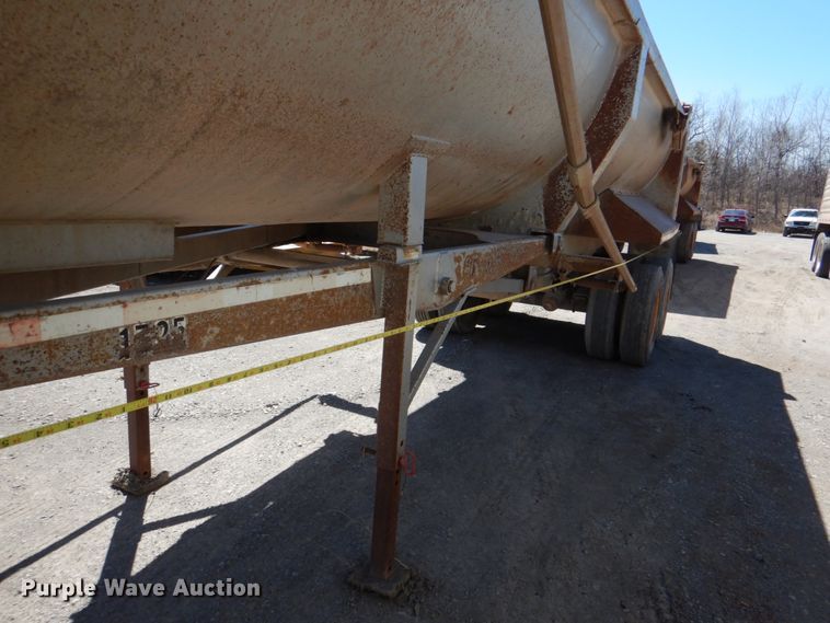 image for item DK3667 1996 Clement RKHS2824  end dump trailer