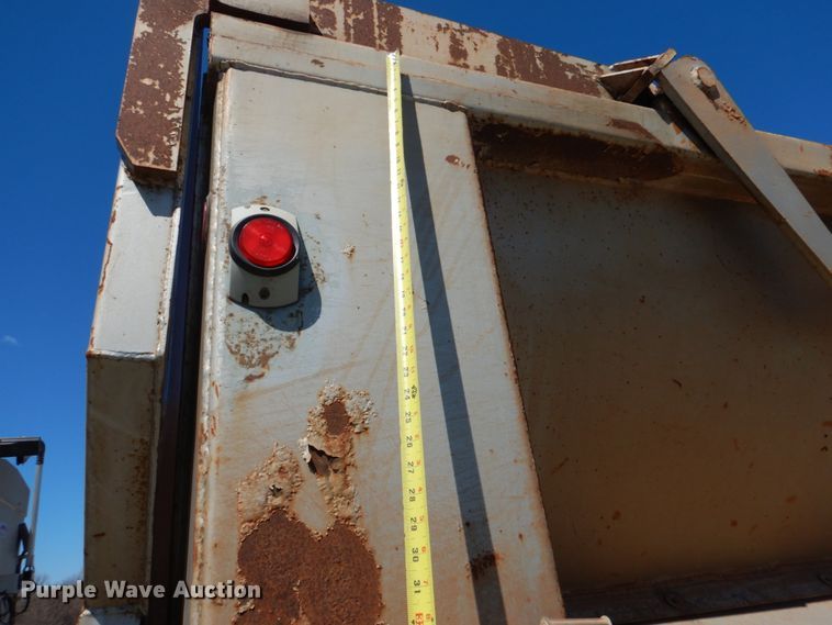 image for item DK3667 1996 Clement RKHS2824  end dump trailer