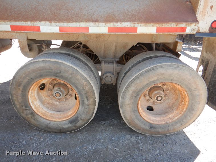 image for item DK3667 1996 Clement RKHS2824  end dump trailer