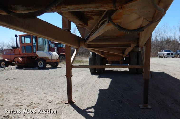 image for item DK3668 1995 Clement RKHS2824  end dump trailer