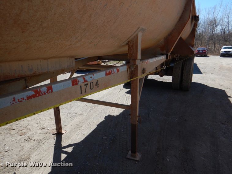 image for item DK3668 1995 Clement RKHS2824  end dump trailer