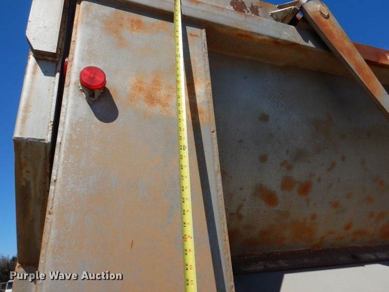 image for item DK3668 1995 Clement RKHS2824  end dump trailer