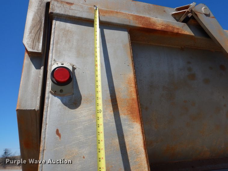 image for item DK3669 1995 Clement RKHS2824  end dump trailer