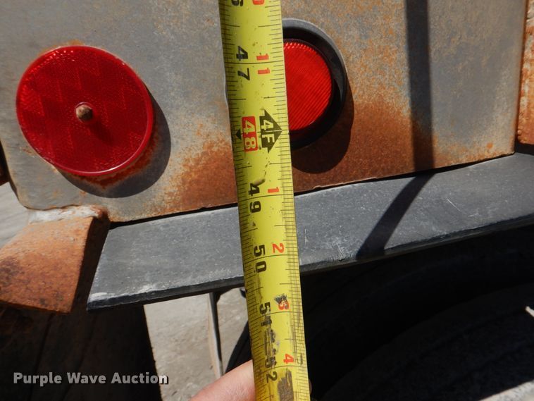 image for item DK3669 1995 Clement RKHS2824  end dump trailer