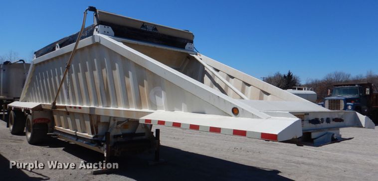 image for item DK3672 2014 CTS BDT-40  bottom dump trailer