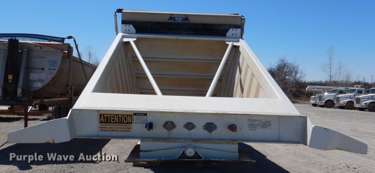 image for item DK3672 2014 CTS BDT-40  bottom dump trailer