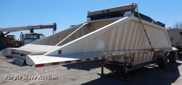 image for item DK3672 2014 CTS BDT-40  bottom dump trailer