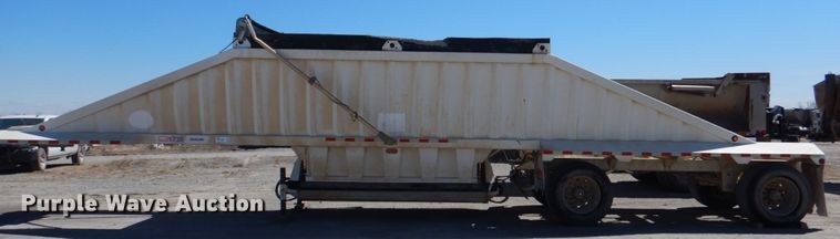 image for item DK3672 2014 CTS BDT-40  bottom dump trailer