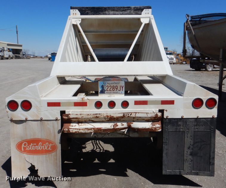 image for item DK3672 2014 CTS BDT-40  bottom dump trailer