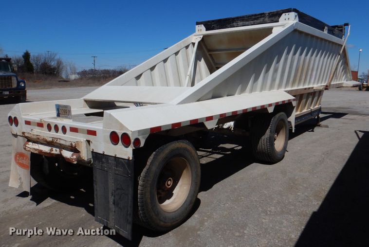 image for item DK3672 2014 CTS BDT-40  bottom dump trailer