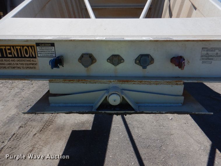 image for item DK3672 2014 CTS BDT-40  bottom dump trailer