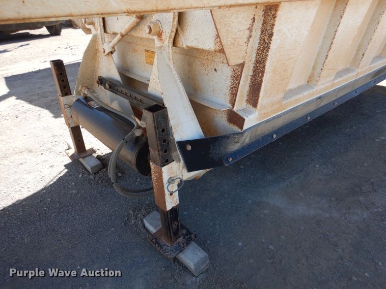 image for item DK3672 2014 CTS BDT-40  bottom dump trailer