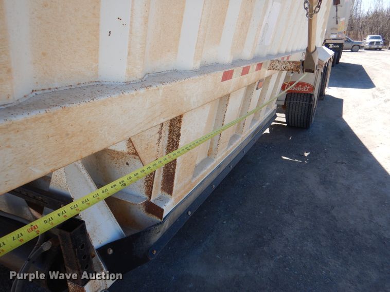 image for item DK3672 2014 CTS BDT-40  bottom dump trailer