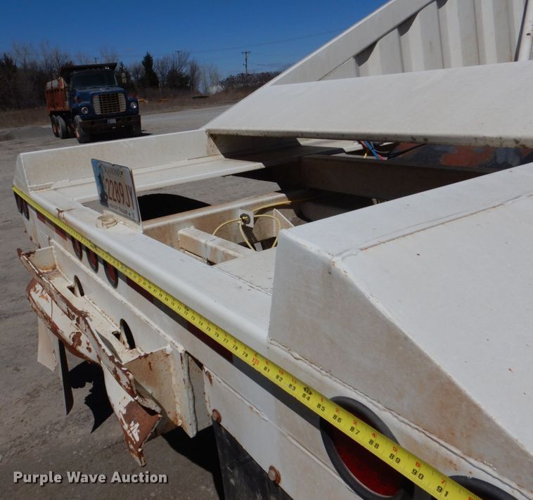 image for item DK3672 2014 CTS BDT-40  bottom dump trailer