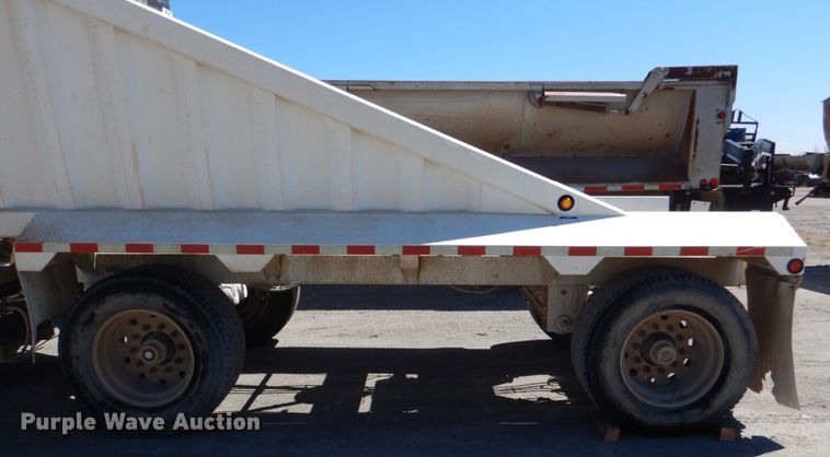 image for item DK3672 2014 CTS BDT-40  bottom dump trailer