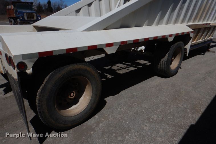 image for item DK3672 2014 CTS BDT-40  bottom dump trailer