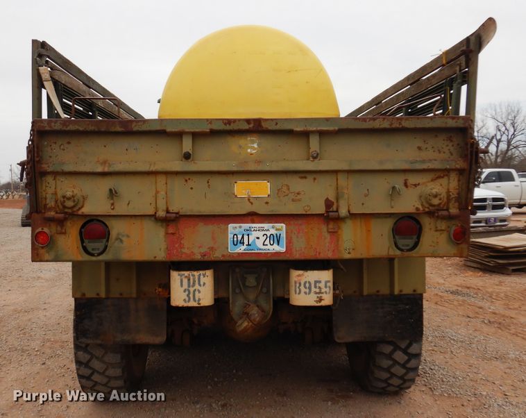 image for item DK4400 1984 Am General M923  flatbed truck