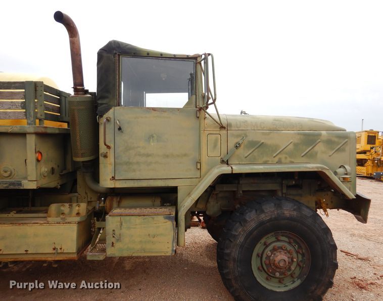 image for item DK4400 1984 Am General M923  flatbed truck