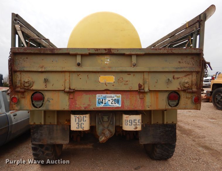 image for item DK4400 1984 Am General M923  flatbed truck