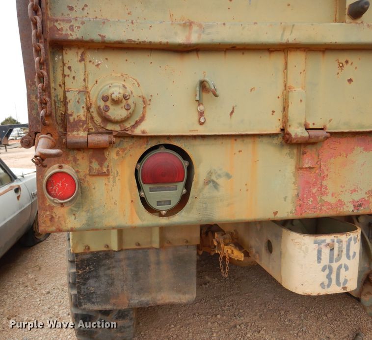 image for item DK4400 1984 Am General M923  flatbed truck