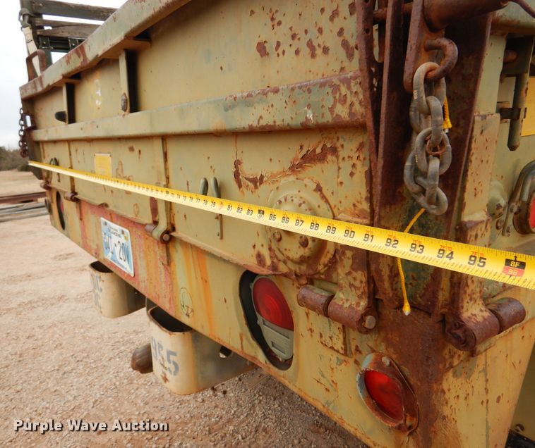 image for item DK4400 1984 Am General M923  flatbed truck