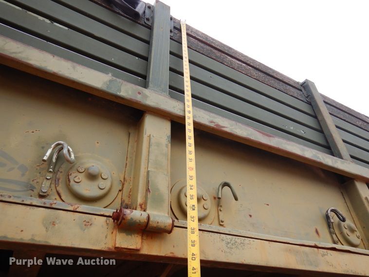 image for item DK4400 1984 Am General M923  flatbed truck