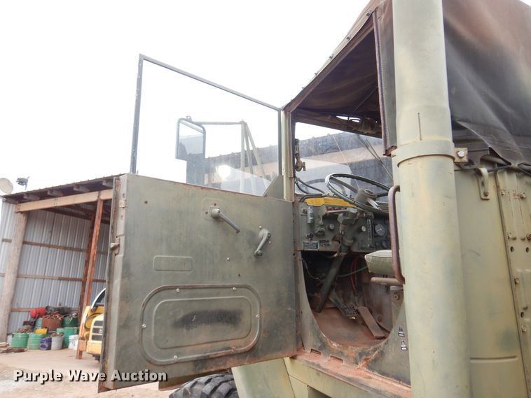 image for item DK4400 1984 Am General M923  flatbed truck