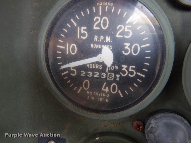 image for item DK4400 1984 Am General M923  flatbed truck