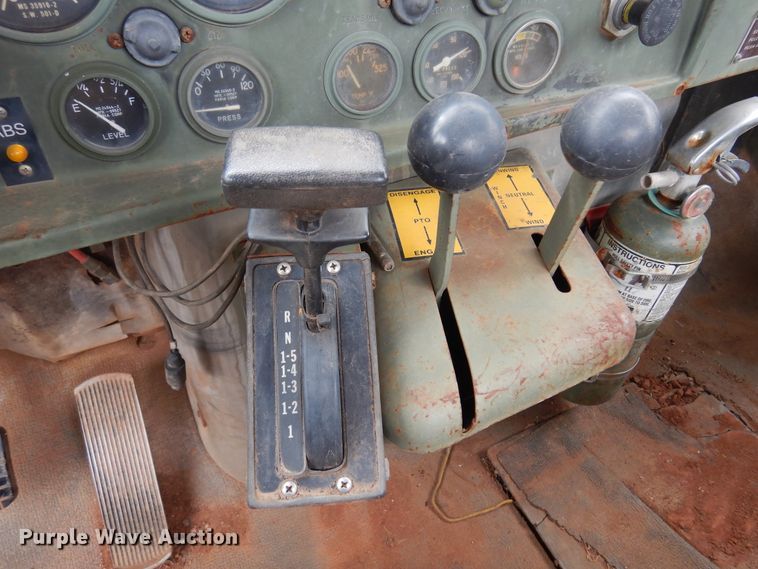 image for item DK4400 1984 Am General M923  flatbed truck