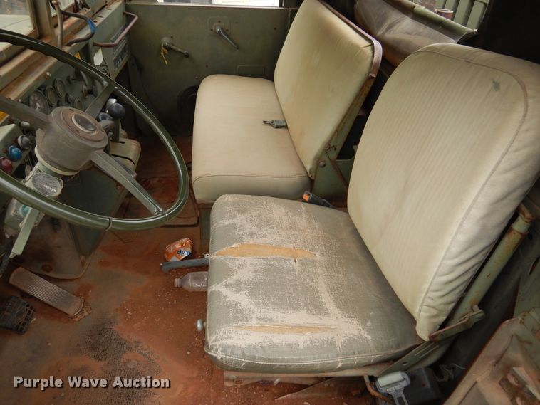 image for item DK4400 1984 Am General M923  flatbed truck