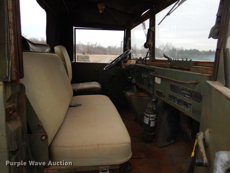 image for item DK4400 1984 Am General M923  flatbed truck