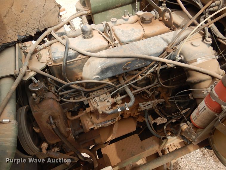 image for item DK4400 1984 Am General M923  flatbed truck