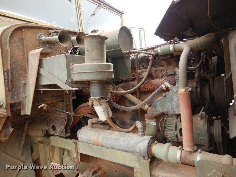 image for item DK4400 1984 Am General M923  flatbed truck