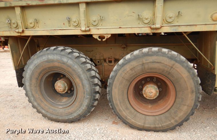 image for item DK4400 1984 Am General M923  flatbed truck