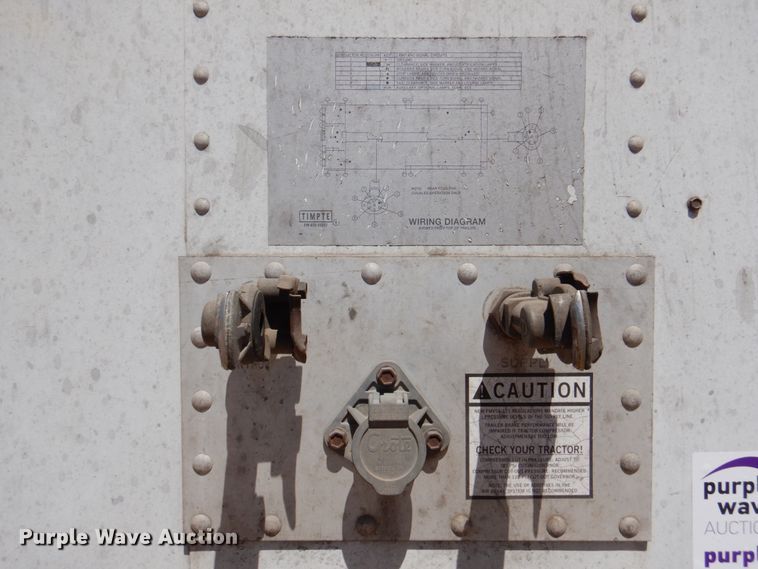 image for item DK8256 1995 Timpte  grain trailer