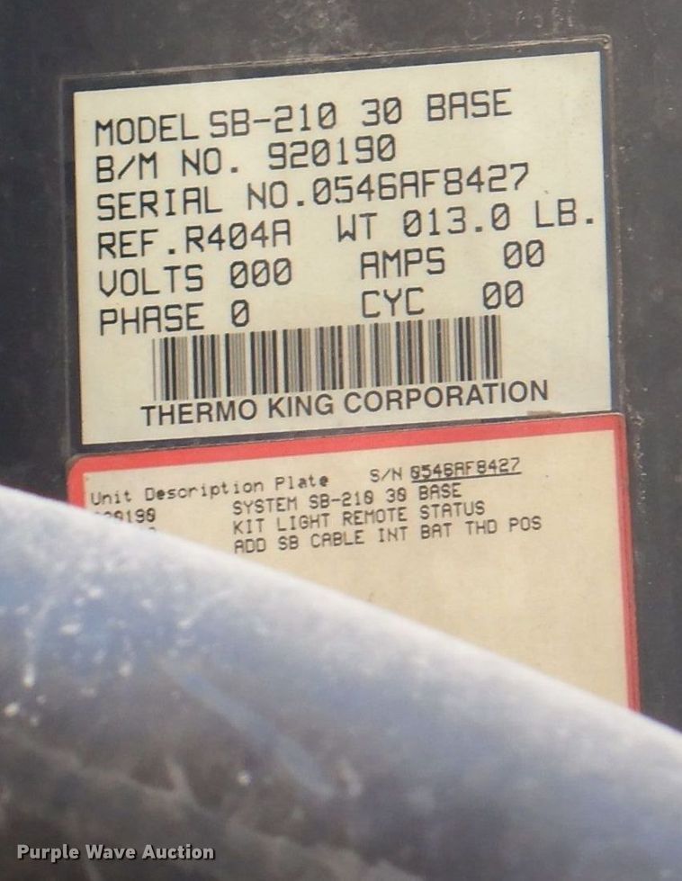 image for item DM6132 2006 Utility 300R  refrigerated van trailer