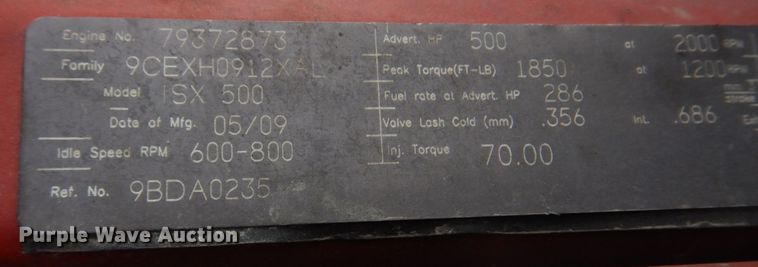 image for item DM7264 2010 International Lonestar  semi truck