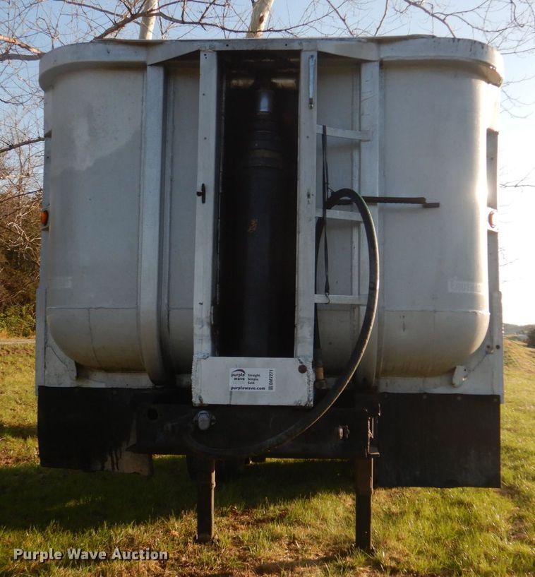 image for item DM7271 1963 Fruehauf NDS2-24 DA5-24  end dump trailer