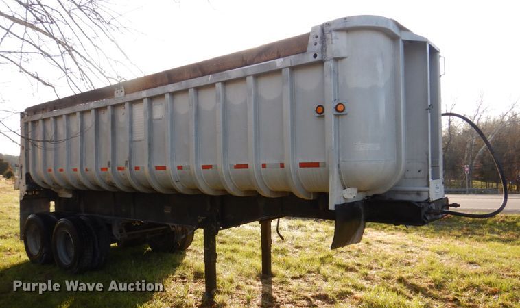image for item DM7271 1963 Fruehauf NDS2-24 DA5-24  end dump trailer