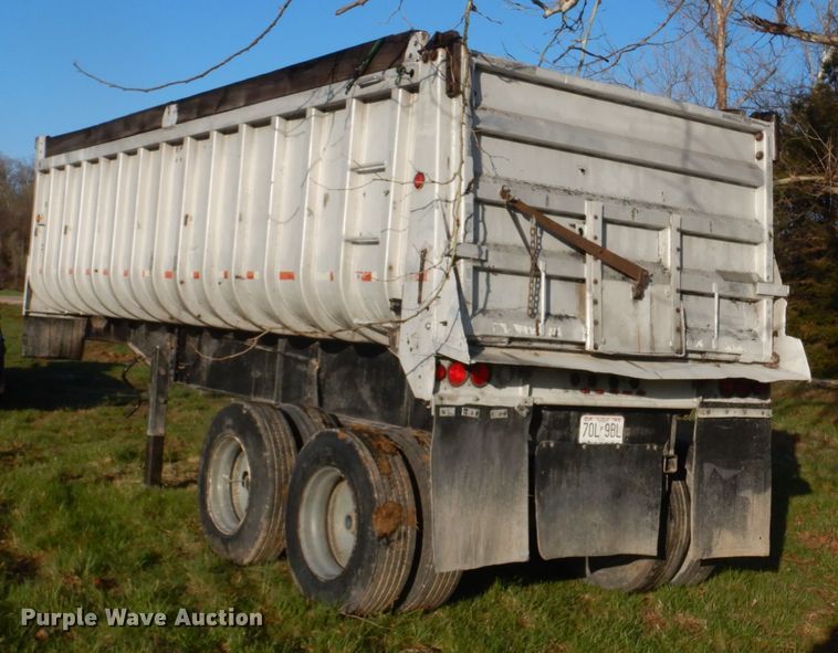 image for item DM7271 1963 Fruehauf NDS2-24 DA5-24  end dump trailer