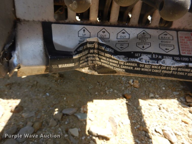 image for item DM7287 Chevron rollback bed