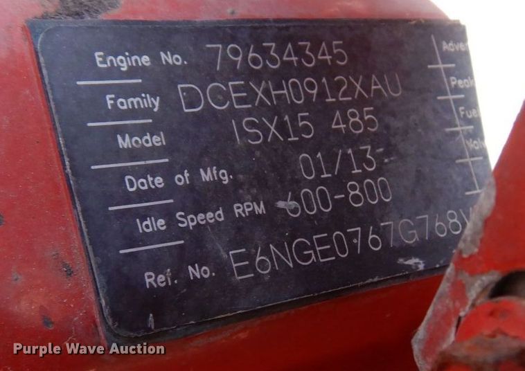 image for item DM7296 2014 Peterbilt 579  semi truck