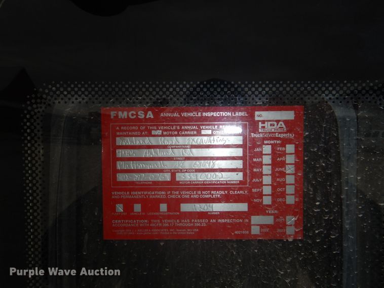 image for item DN7275 2008 Mack CHU613  semi truck