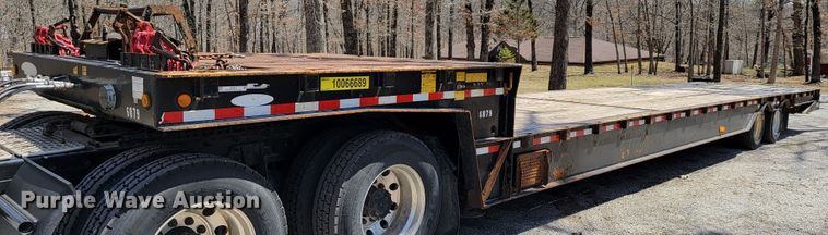 image for item JF9024 2012 Ledwell  tilt deck equipment trailer